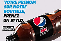 Pepsi Max marque sa différence pour taquiner son concurrent