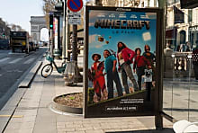 JCDecaux personnalise un Abribus pour la sortie de 'Minecraft,  [...]