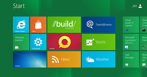 Microsoft-Build 2011 : Windows 8 touché par les tuiles