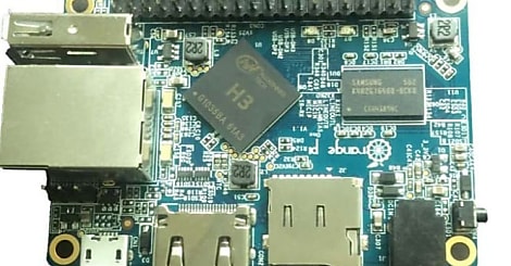 Orange Pi One veut concurrencer le Raspberry Pi Zero