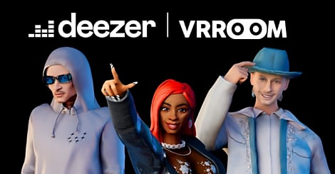 Deezer diffuse un concert dans le métavers