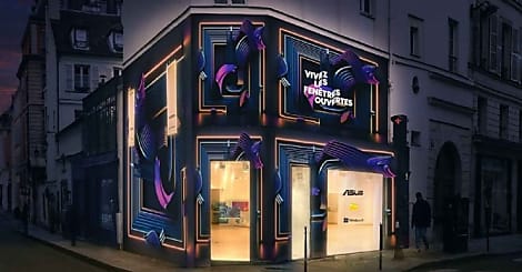 Asus inaugure un lieu immersif à la gloire des 'fenêtres ouvertes'