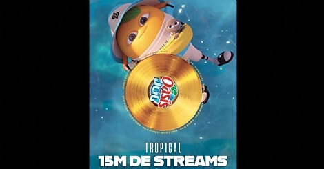 JuL x Oasis : premier single d'or né d'un partenariat de marque