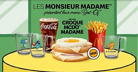 Les Monsieur Madame débarquent chez McDonald's