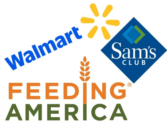 Feeding America - Walmart - Sams