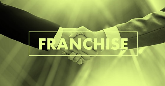 FRANCHISE Marketing Branding Retail and Business Work Mission Concept