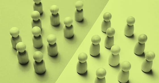 The concept of sexism, discrimination, feminism, inequality, financial, social superiority of the men and women of career growth, the gender pay gap.